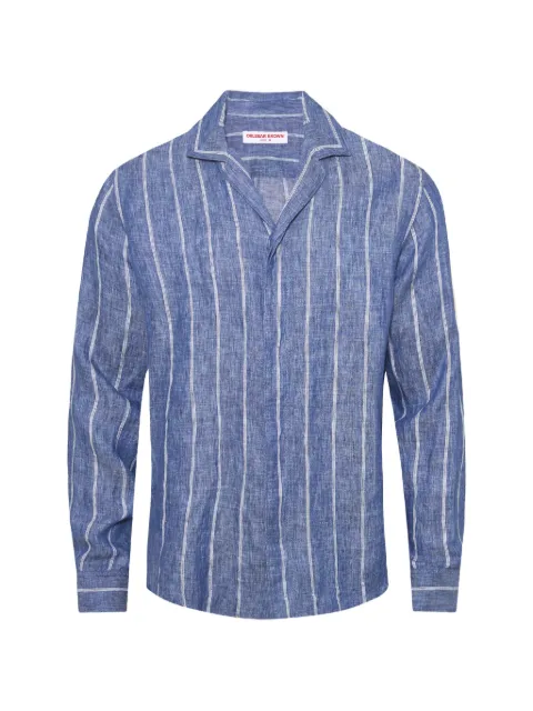 Orlebar Brown Sylvan striped shirt