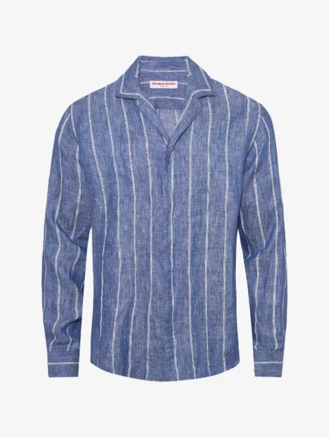 Orlebar Brown chemise Sylvan à rayures