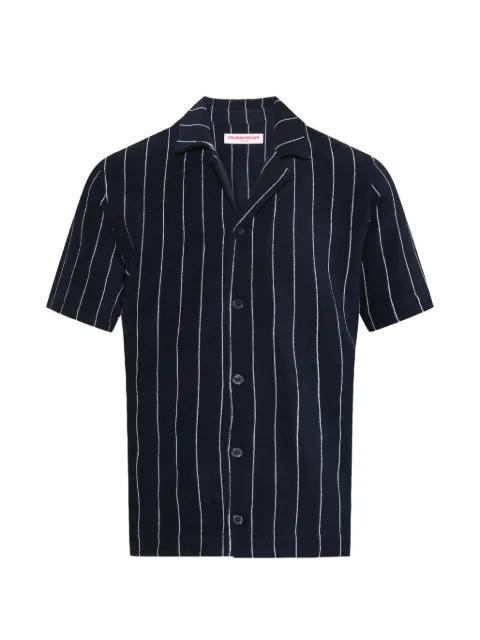 Orlebar Brown Hawkin striped shirt