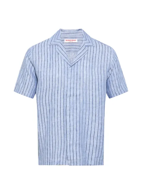 Orlebar Brown Maitan striped shirt