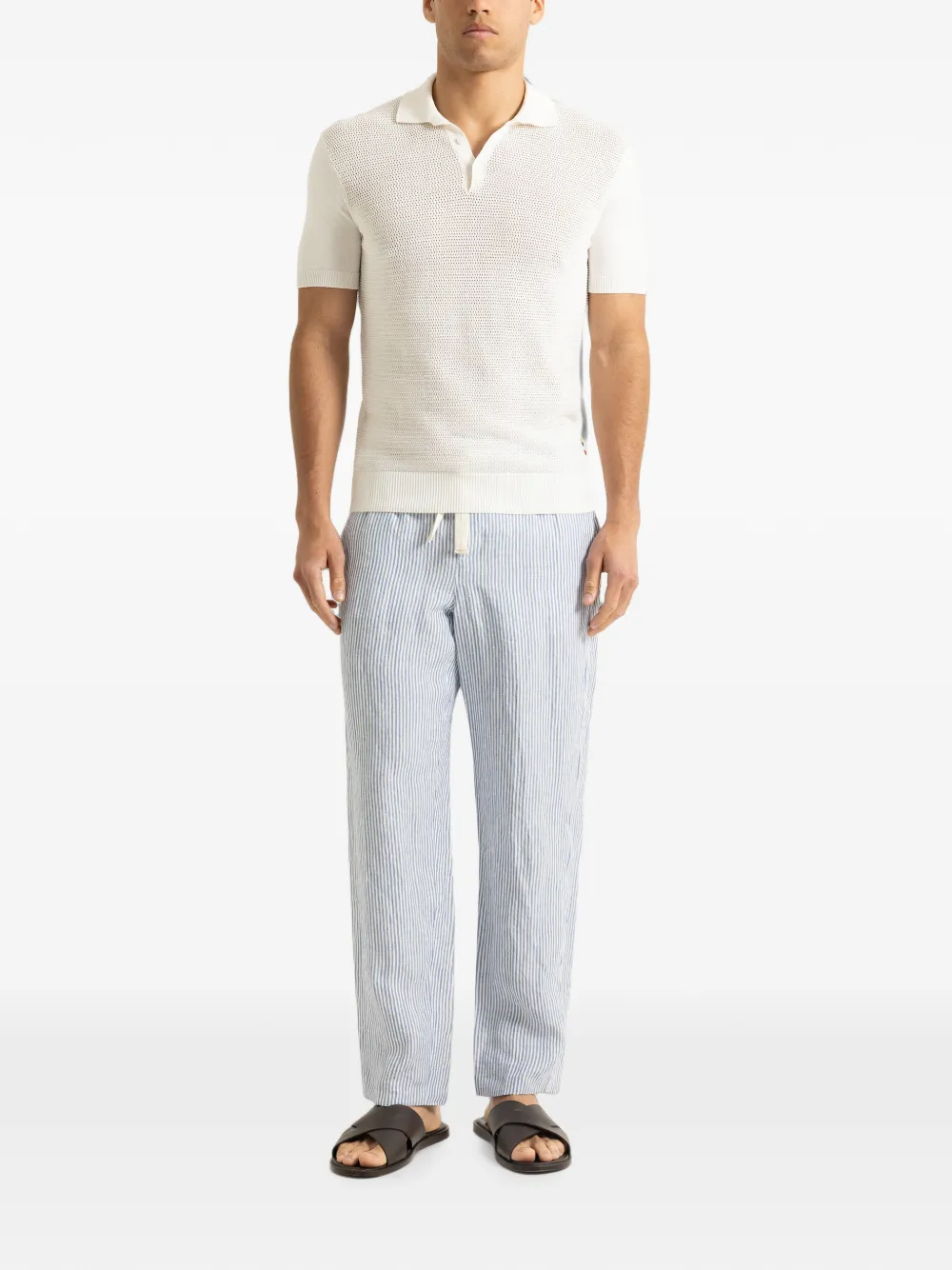 Orlebar Brown Burnham poloshirt Beige