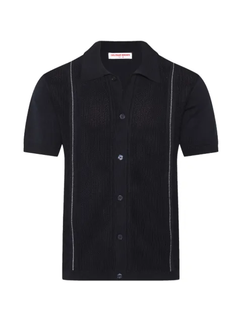 Orlebar Brown Roddy chevron shirt