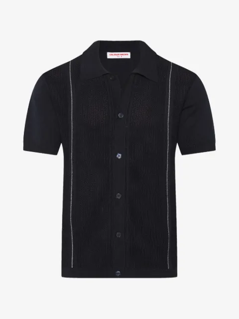 Orlebar Brown Roddy chevron shirt