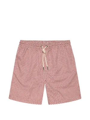 Orlebar Brown Bulldog Paisley Beachwear | Orange | FARFETCH