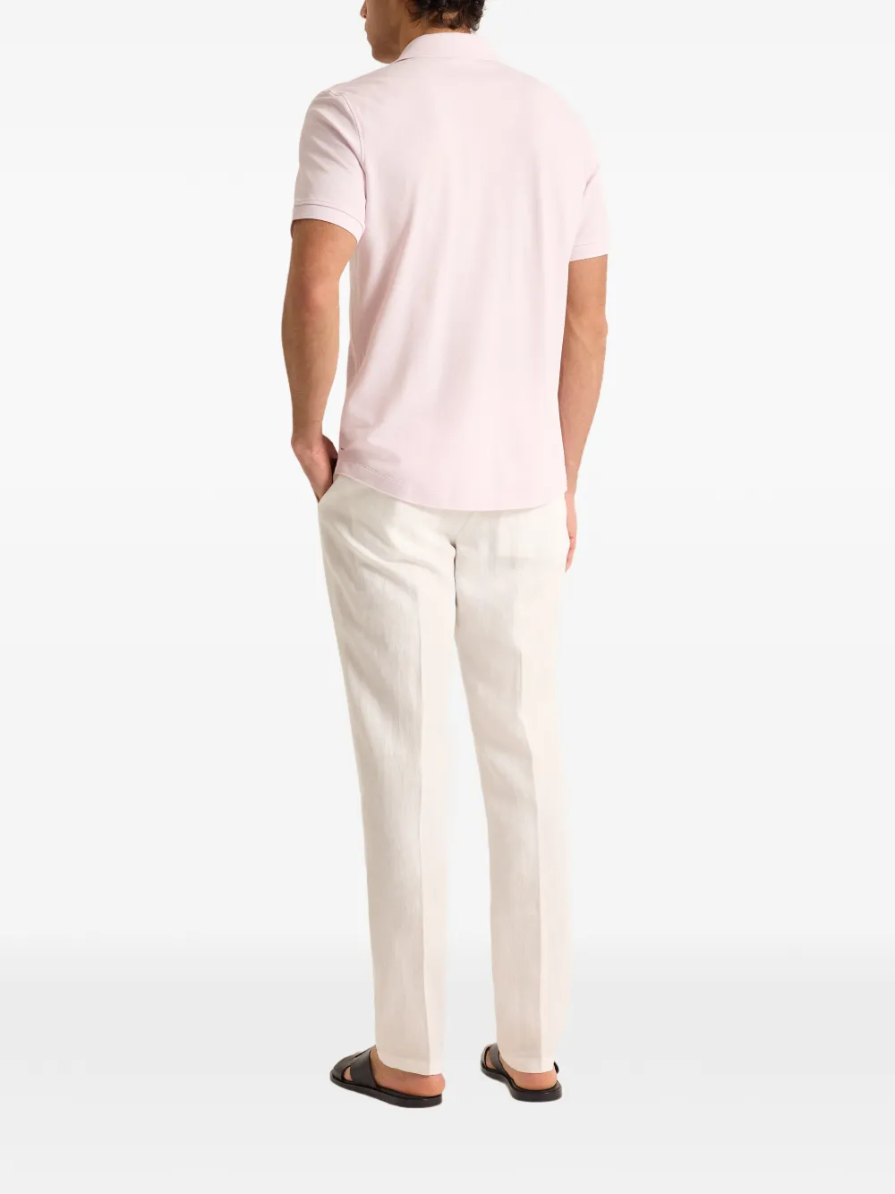 Orlebar Brown Bruno poloshirt Roze