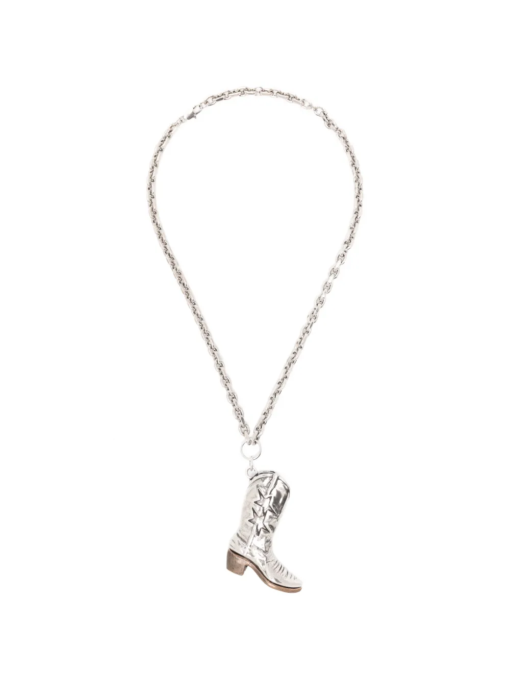 TWOJEYS Icon Boot necklace - Argento