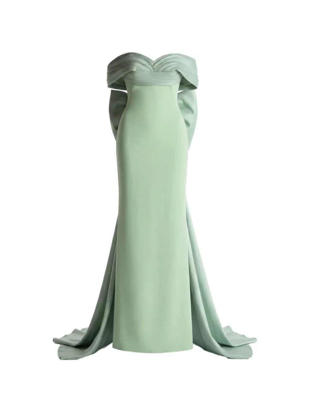 Gattinolli by Marwan off-shoulder gown dress