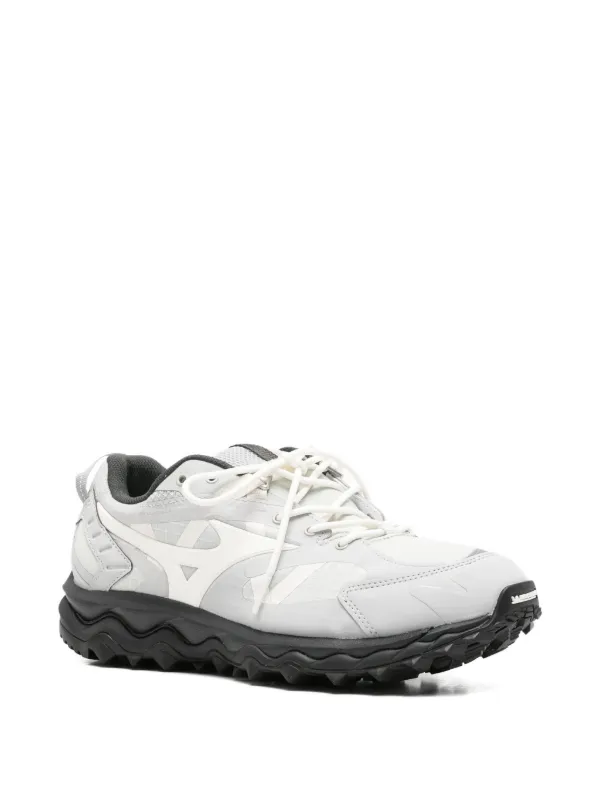 【美品】MIZUNO “ WAVE MUJIN TL ” 27.0 ホワイト Mizuno Wave Mujin TL GTX lace-up Sneakers | Grey | FARFETCH