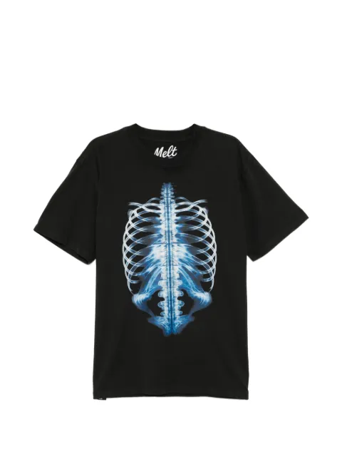 Melt crew-neck short-sleeve T-shirt