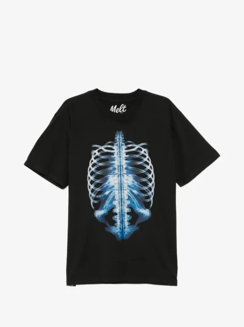 Melt crew-neck short-sleeve T-shirt