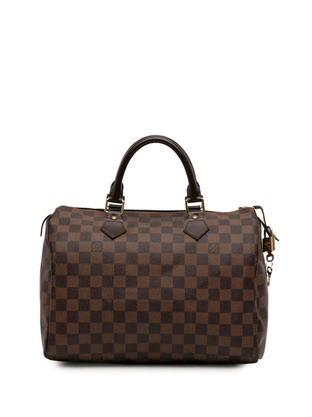 Louis Vuitton Pre-Owned 2007 Damier Ebene Speedy 30 boston bag - Brown