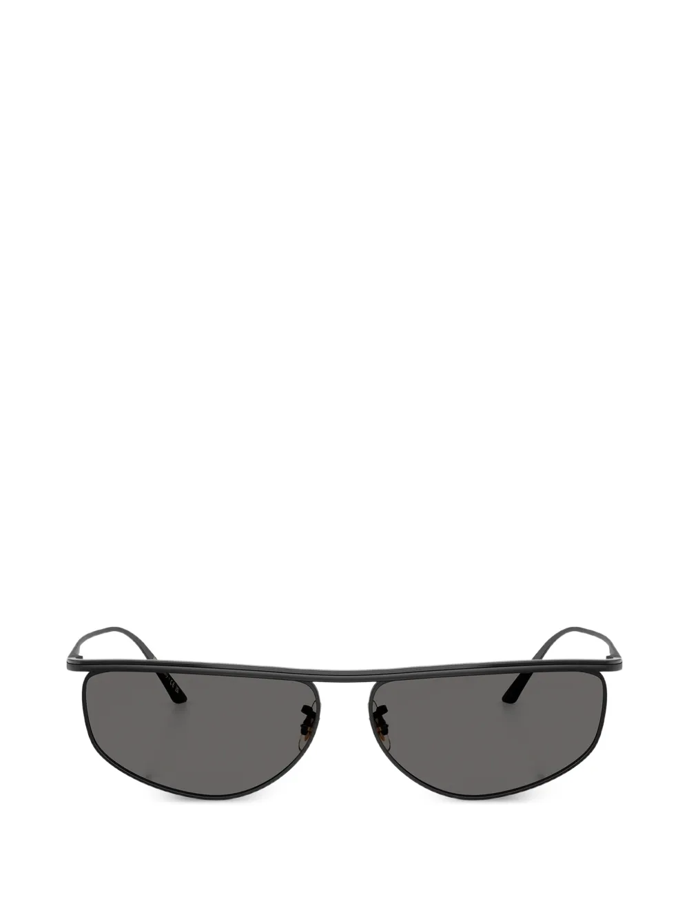 Oliver Peoples x Khaite 1986c Sonnenbrille mit geometrischem Gestell - Schwarz