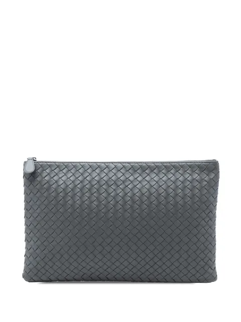 Bottega Veneta Pre-Owned bolsa de mano Flap de piel de napa Intrecciato 2012-2025