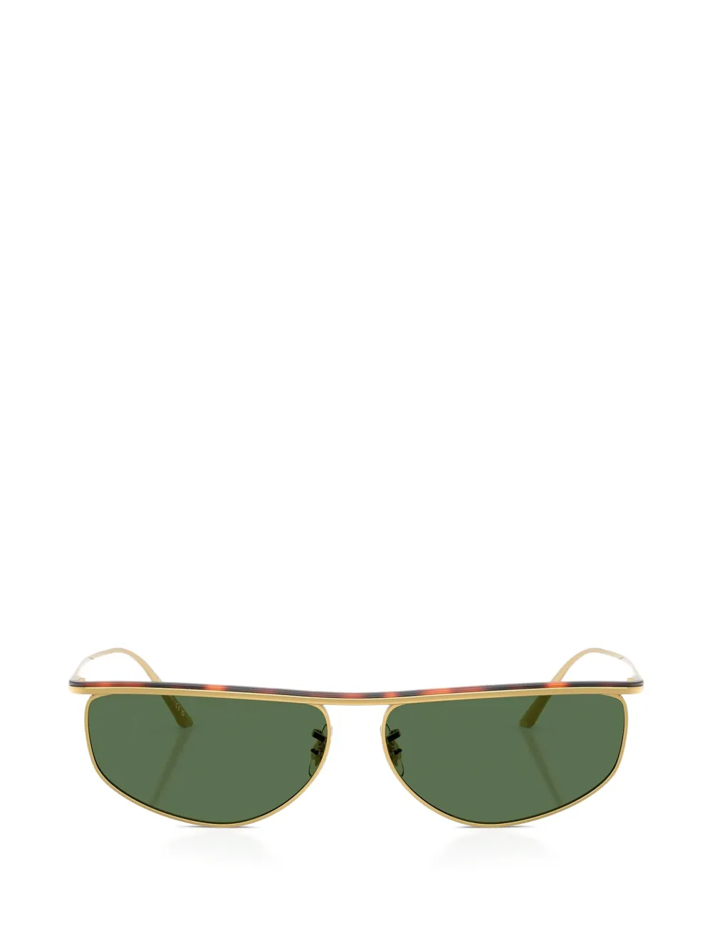 Oliver Peoples x Khaite 1986c geometric-frame sunglasses - Oro