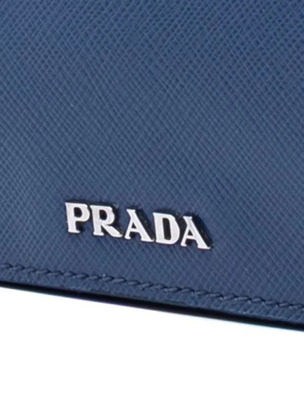 Prada Pre-Owned 2013-2026 Saffiano Turn Lock Wallet On Strap