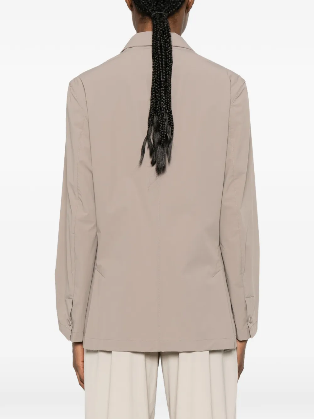 Herno Blazer met dubbele rij knopen Beige