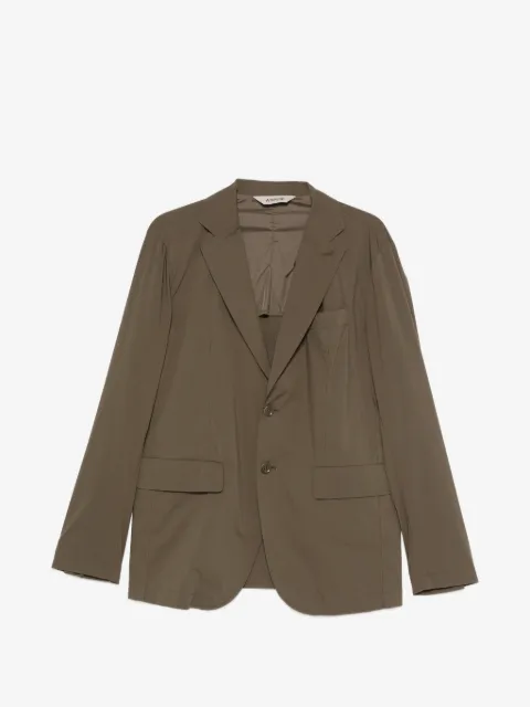 ASPESI notched-lapel single-breasted blazer