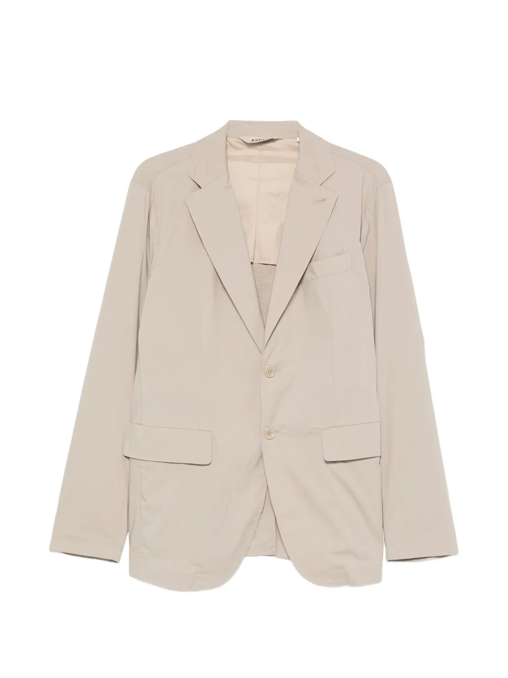 notch-lapel single-breasted blazer
