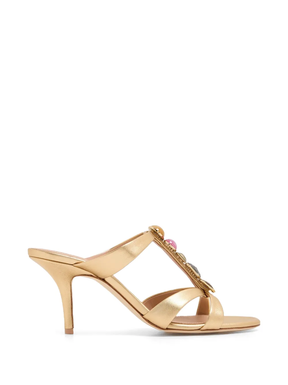 Malone Souliers Simi jewelled heeled sandals Goud