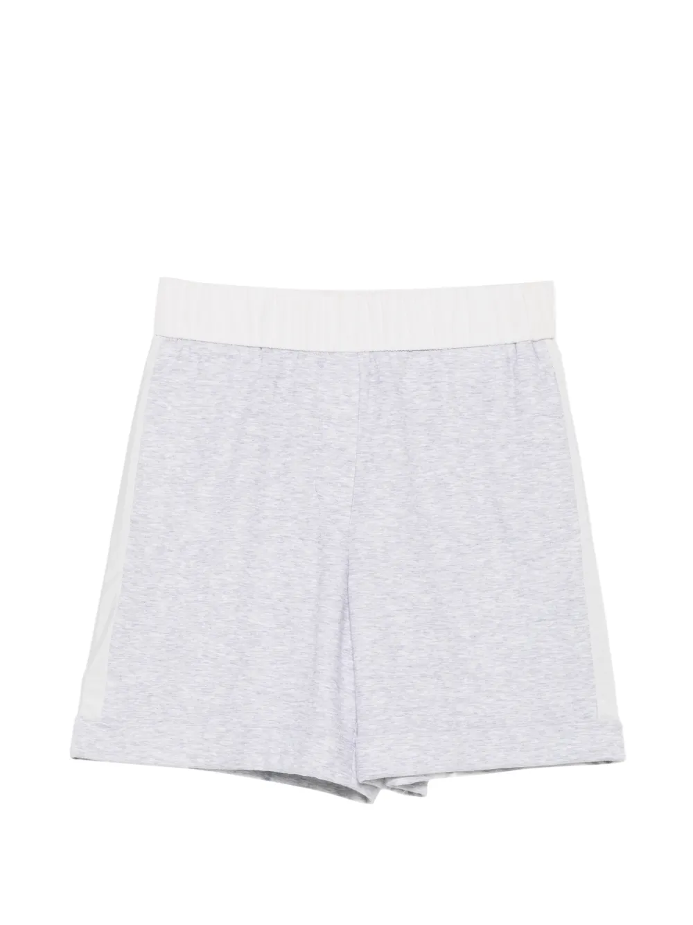 Peserico side-stripe shorts - Grey