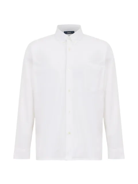 Herno jersey crepe shirt