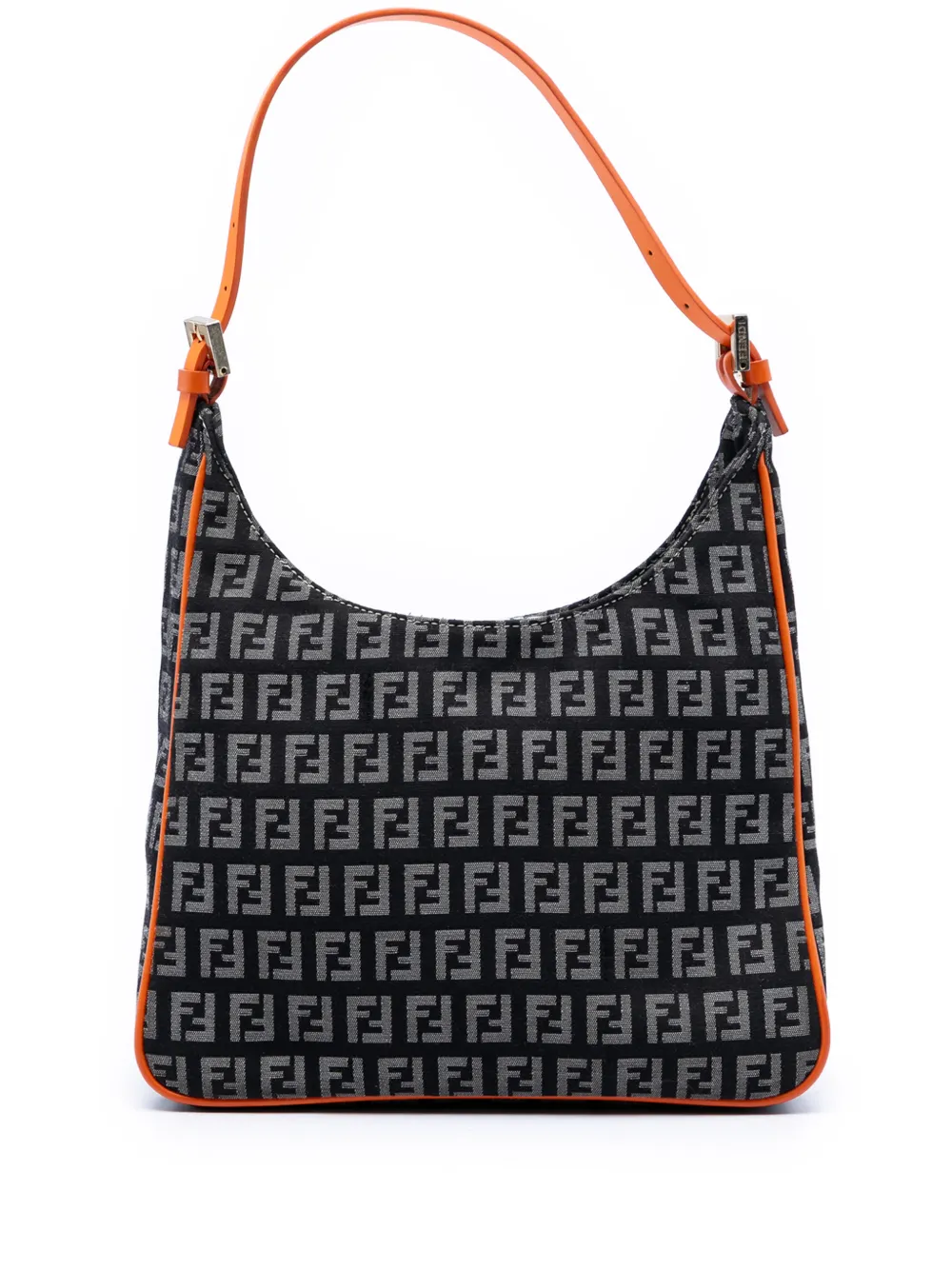 Fendi Pre-Owned 2000-2010 Zucchino Canvas shoulder bag - Grigio