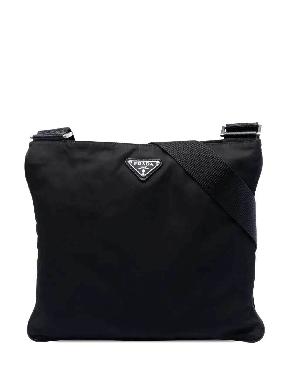 Prada Pre-Owned 2013-2025 Tessuto Zip Top crossbody bag - Nero