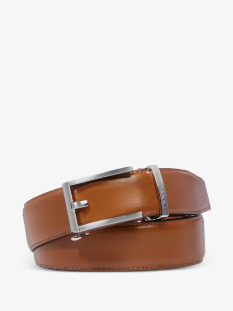 PIQUADRO ceinture en cuir à design ajustable