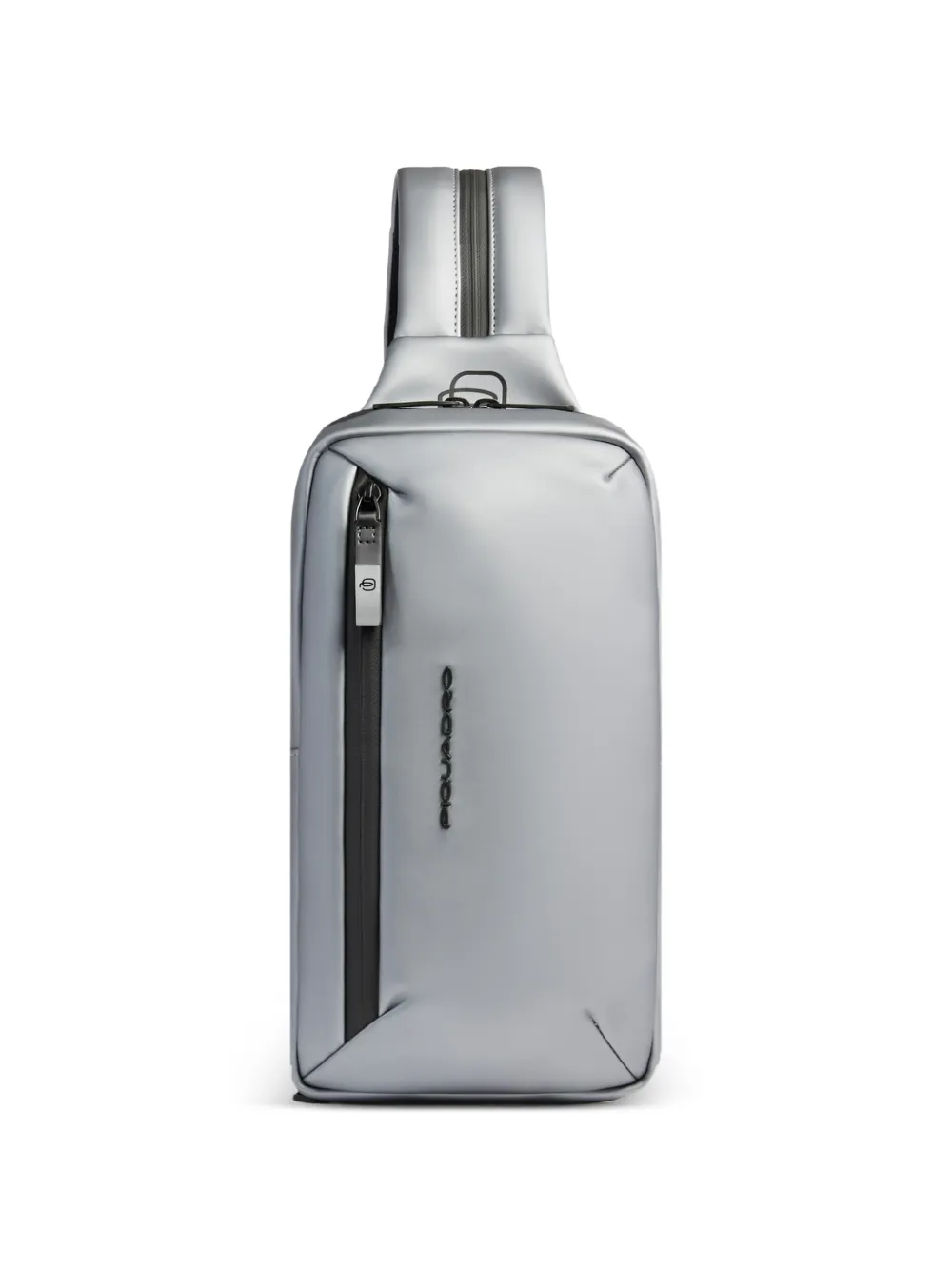PIQUADRO water-resistant convertible-backpack sling bag - Argento