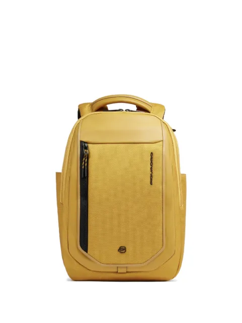 PIQUADRO leather-trim laptop backpack