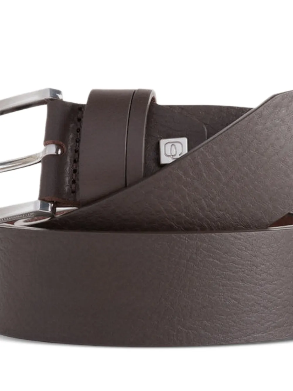 PIQUADRO Leren riem Bruin