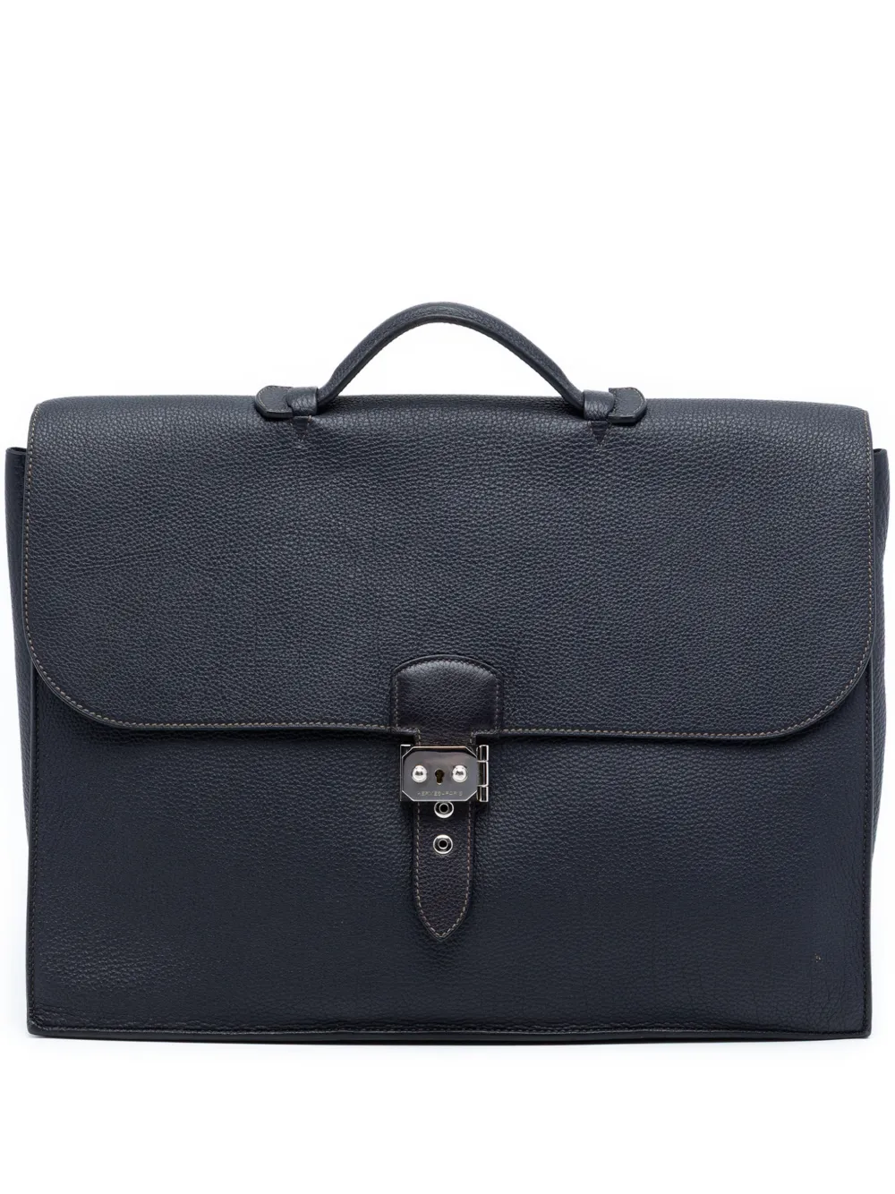 Hermès Pre-Owned 2013 Togo Sac a Depeches 41 business bag - Blu