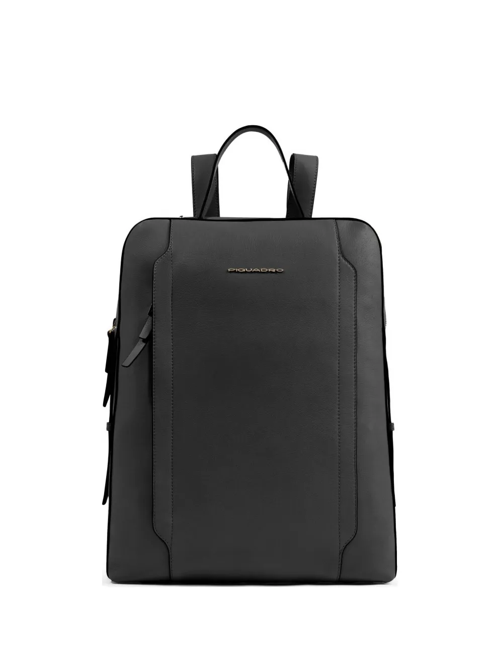 PIQUADRO Zaino con placca logo - Nero
