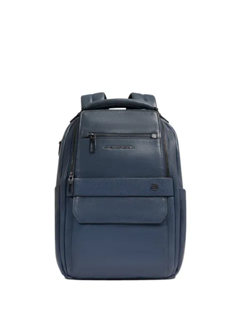 PIQUADRO grained texture 13" backpack