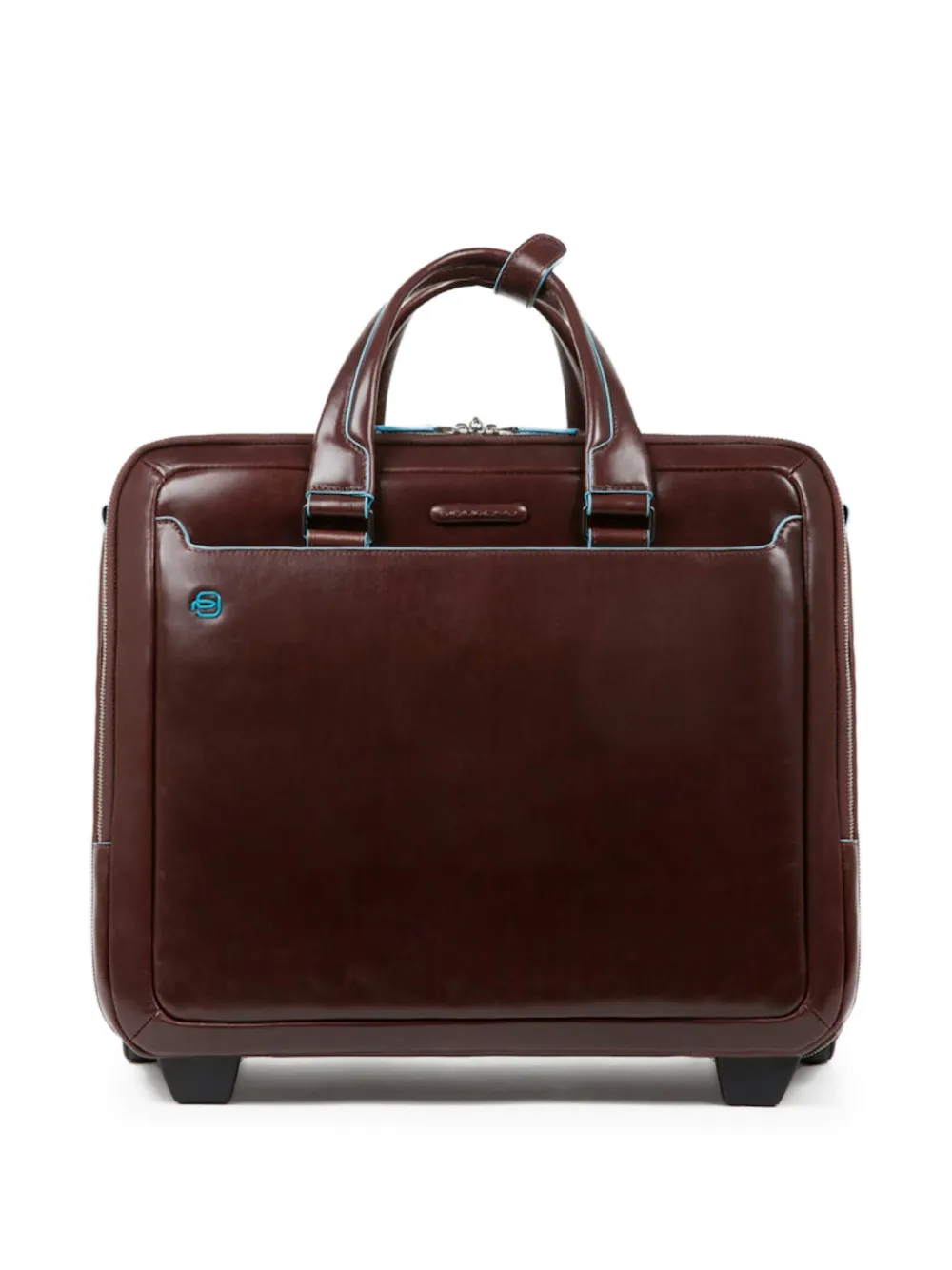 PIQUADRO Pilotenkoffer met logopatch Bruin