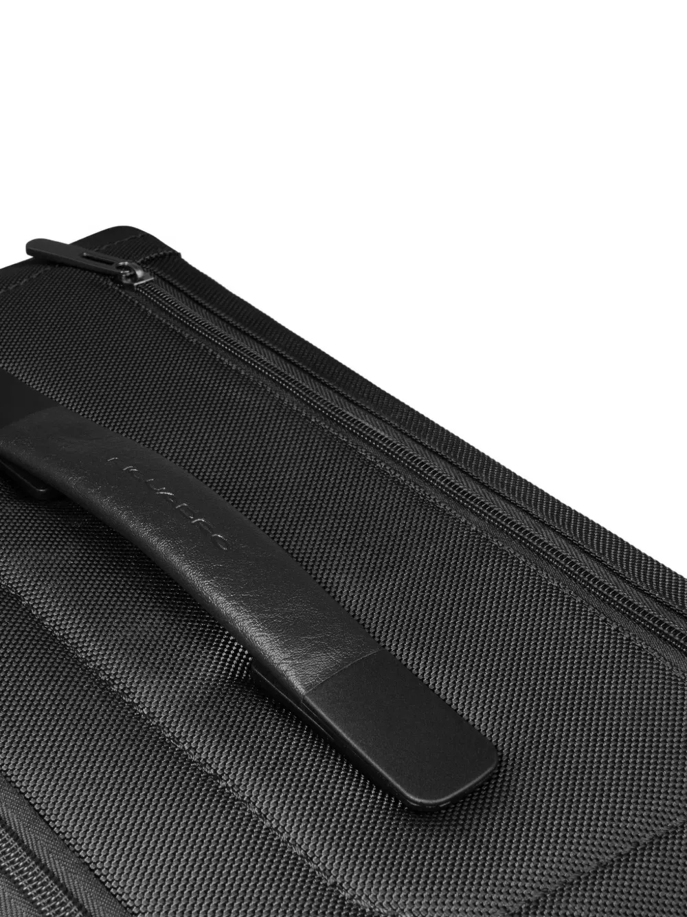 PIQUADRO Medium Expandable rolkoffer Zwart