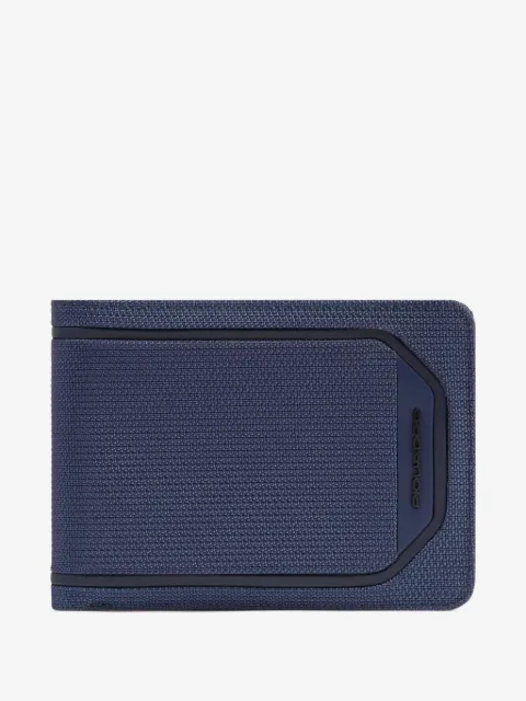 PIQUADRO Portafoglio bi-fold con logo