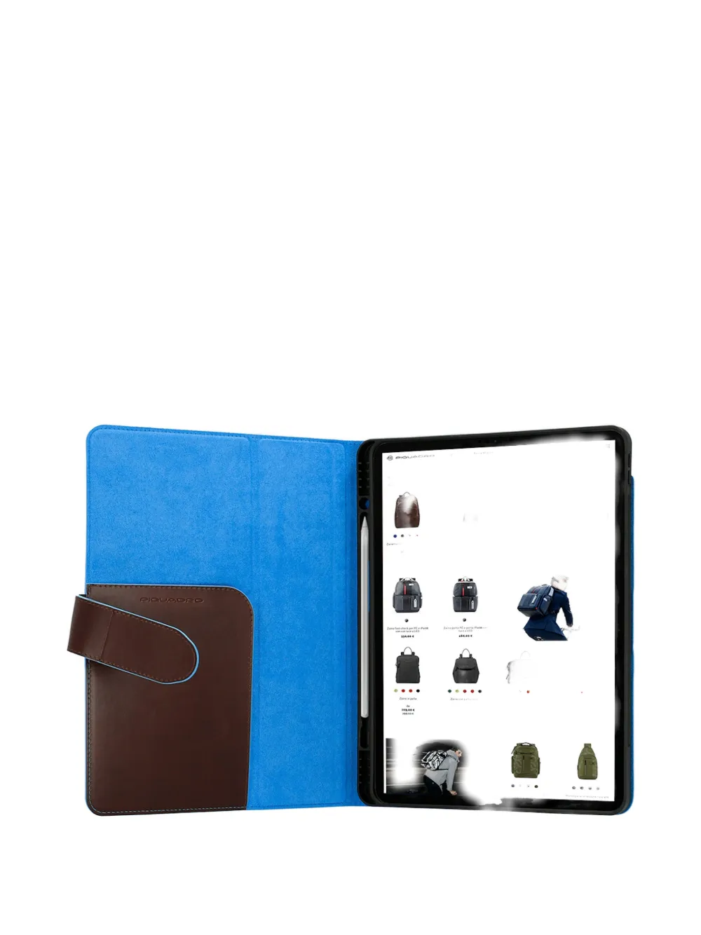 PIQUADRO iPad Pro 11-inch leren hoesje Bruin