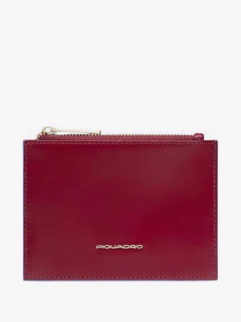 PIQUADRO leather coin wallet