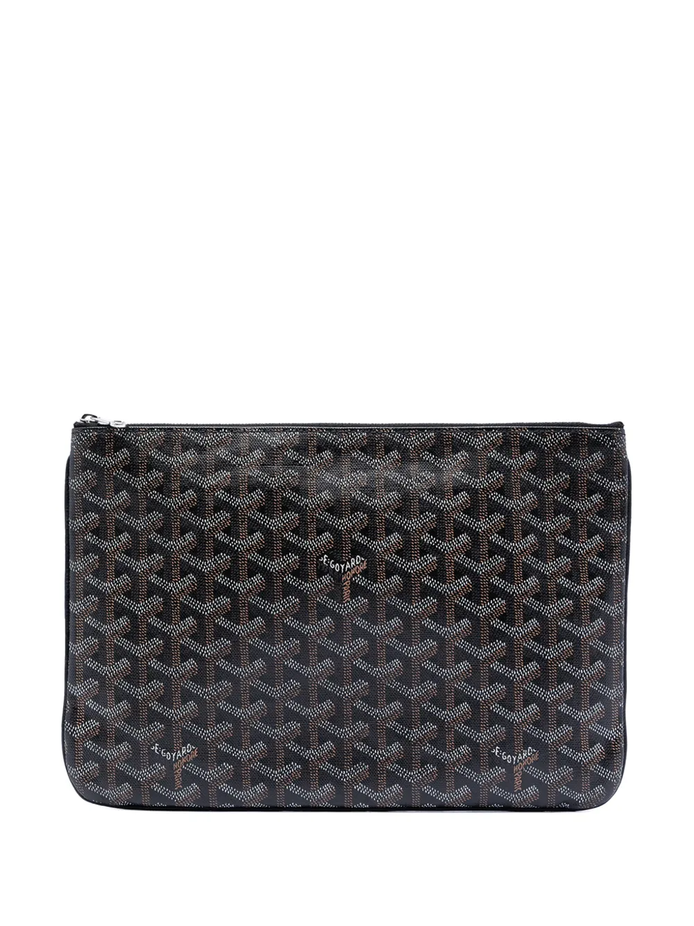 Goyard Pre-Owned 2016 Goyardine Senat MM clutch bag - Nero