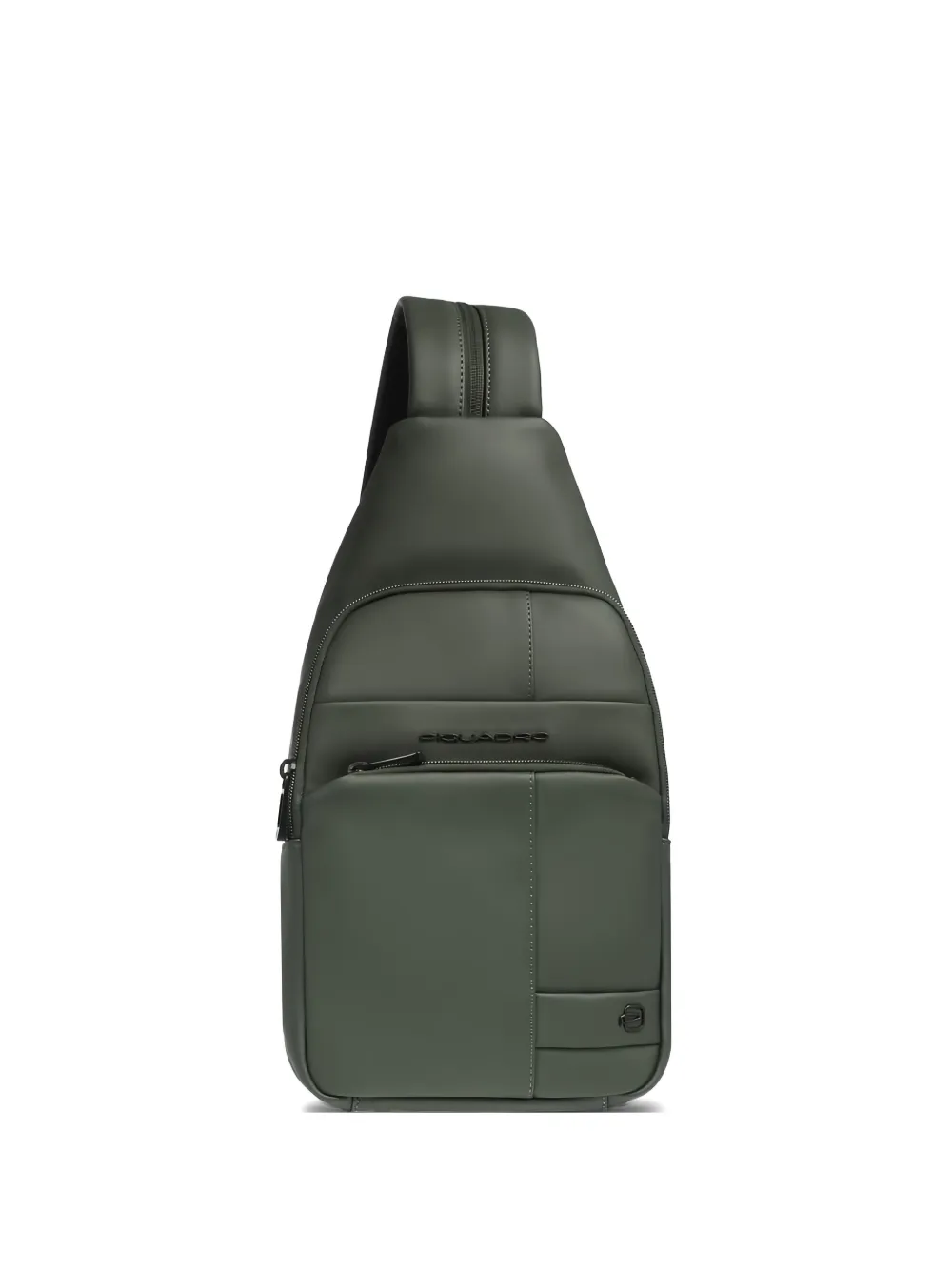 PIQUADRO Borsa messenger con tracolla regolabile - Verde
