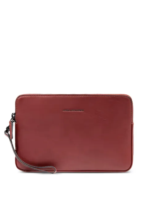 PIQUADRO pochette Black Square en cuir