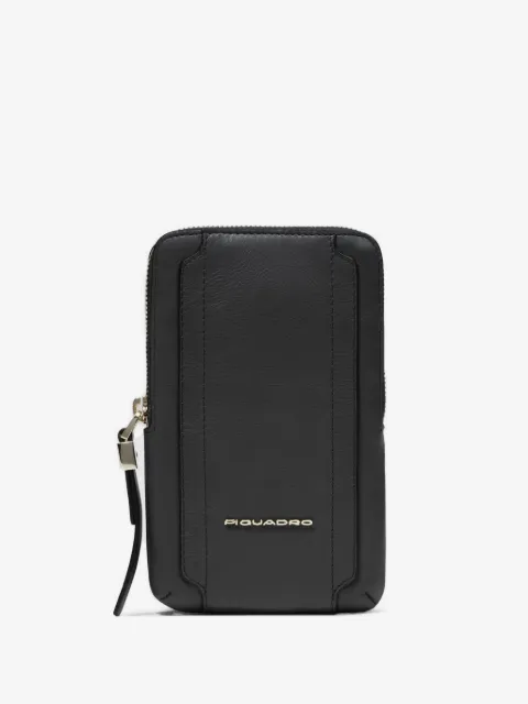 PIQUADRO logo-plaque phone holder