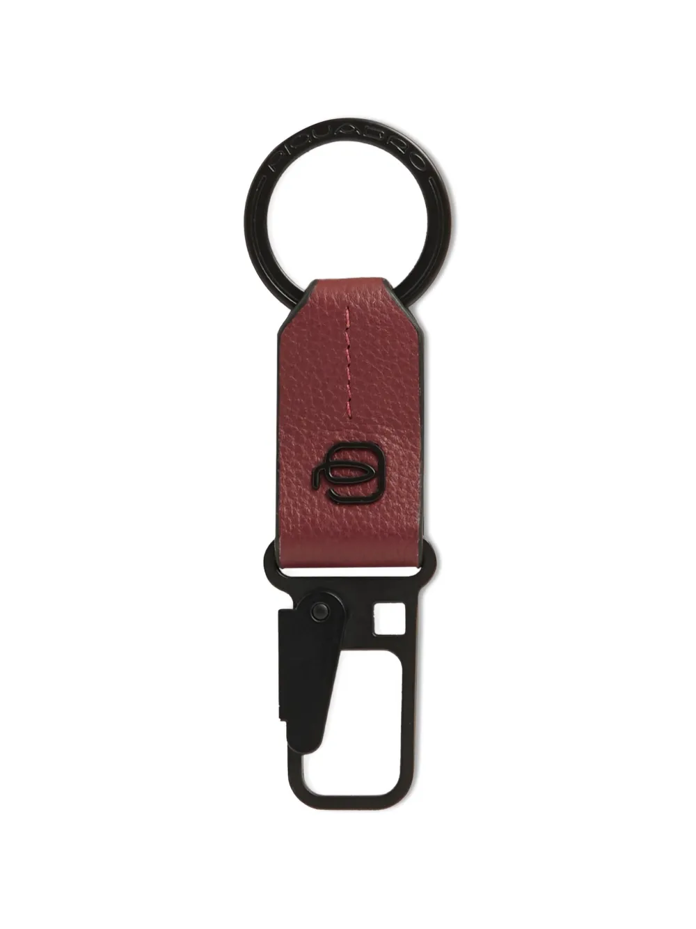 PIQUADRO Schlüsselanhänger aus Leder - Rot