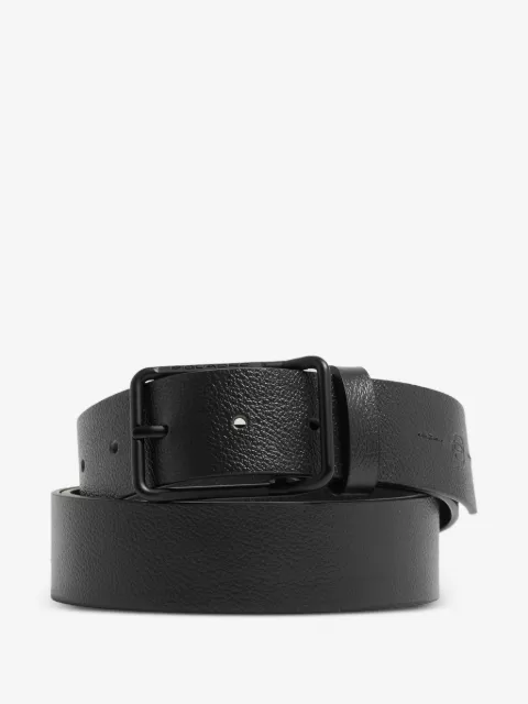 PIQUADRO grained leather belt
