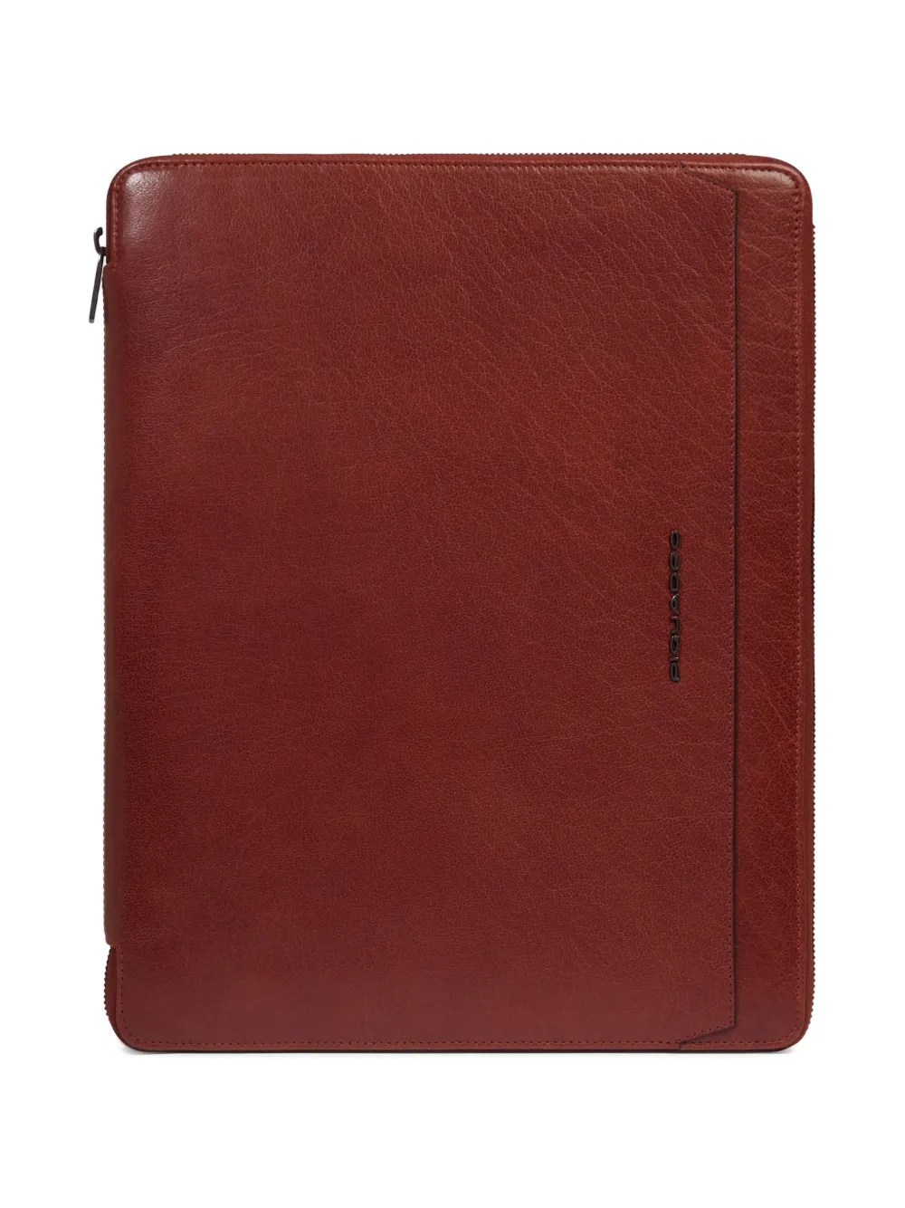PIQUADRO Cover per iPad® con placca logo - Marrone
