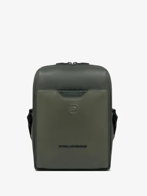 PIQUADRO grained-leather cross body bag