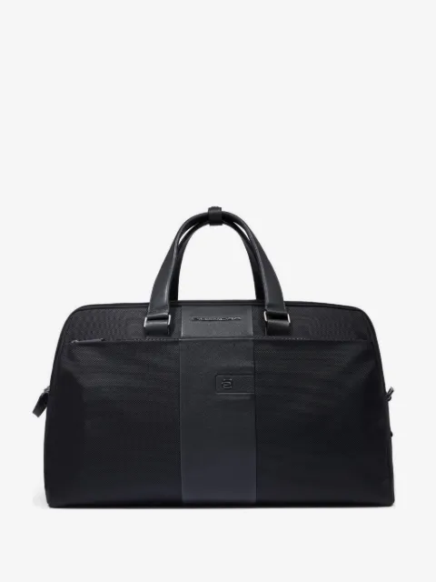 PIQUADRO logo-plaque duffel bag
