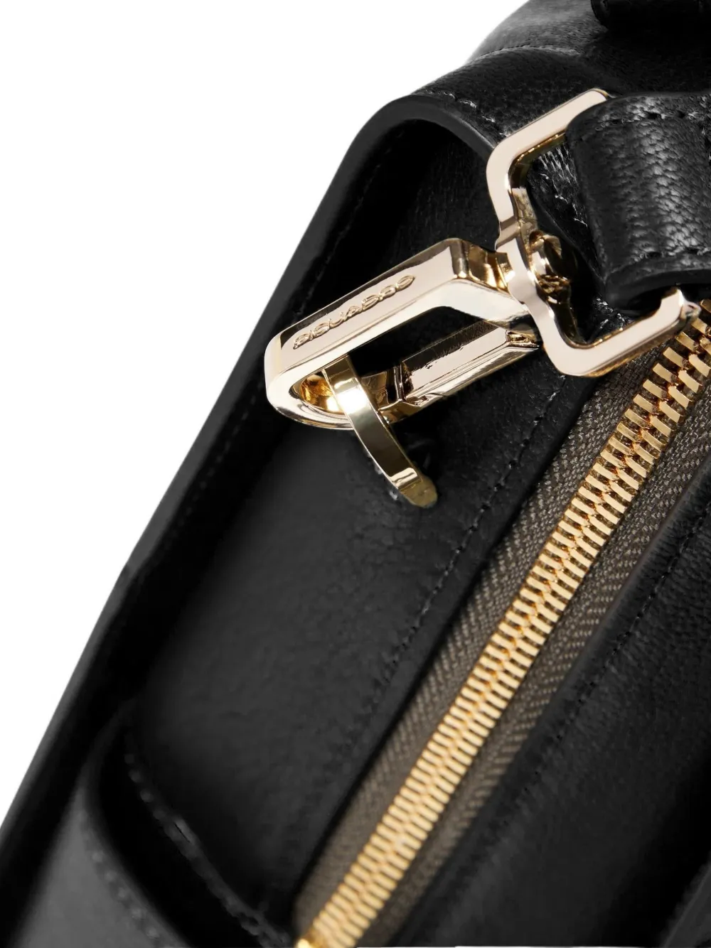 PIQUADRO Leren laptoptas Zwart