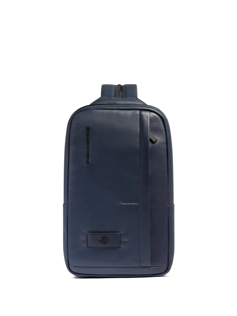 PIQUADRO convertible leather shoulder bag - Blu